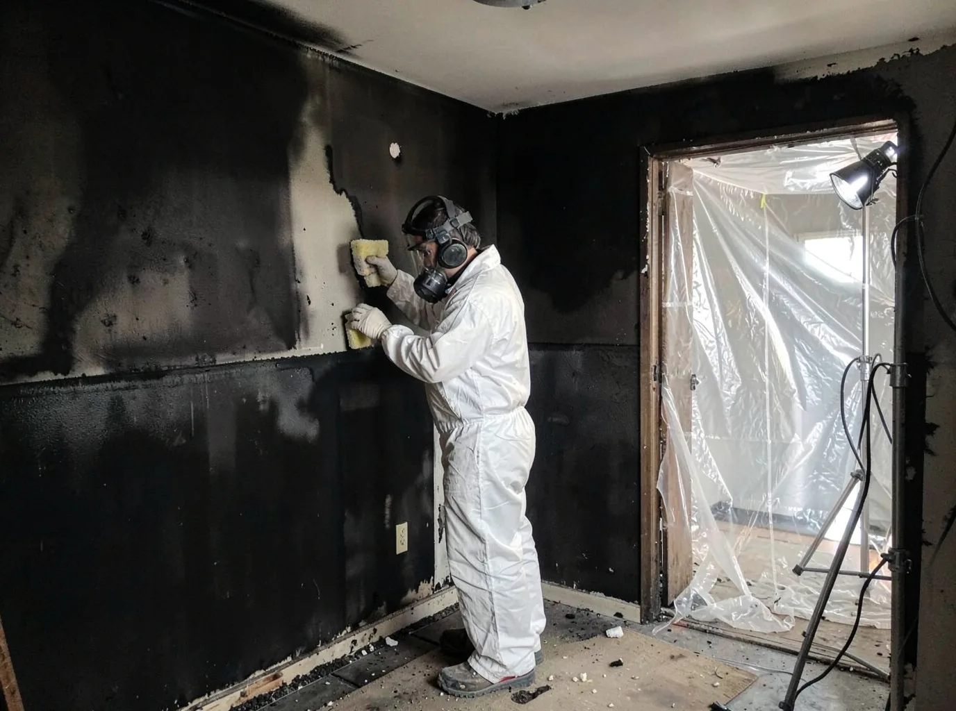 Fire Damage Restoration company in Sidney, MI